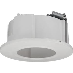 Hanwha Techwin Flush Mount Kit for Network Camera - White - Polycarbonate