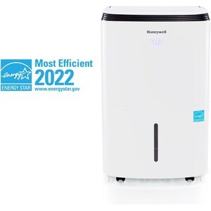 Honeywell TP70WKN Portable Dehumidifier - 4000 Sq. Ft. - 70 Pints/Day - ENERGY STAR Certified - 14 Pint Tank - White