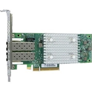 Dell QLogic 2692 Dual Port Fibre Channel Host Bus Adapter - Low Profile - PCI - 16 Gbit/s - 2 x Total Fibre Channel Port(s