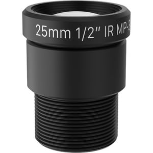 AXIS - 25 mmf/2.4 - Fixed Lens for M12-mount - Designed for Surveillance Camera