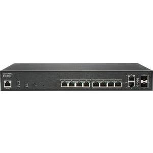 SonicWall SWS12-10FPOE 12 Ports Manageable Ethernet Switch - TAA Compliant - 2 Layer Supported - Modular - 2 SFP Slots - 1