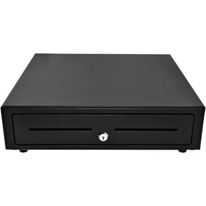 Star Micronics CD4-1616 Choice Cash Drawer, Black, 16Wx16D, 5Bill-5Coin - Printer-Driven, Cable Included, 2 Media Slots - 