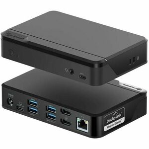 Universal Dock dual Display docking station HD monitors USB-C and USB-A devices