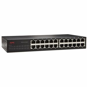 APC by Schneider Electric AP9224110 24 Ports Ethernet Switch - Fast Ethernet - 10Base-T, 10/100Base-TX - 2 Layer Supported