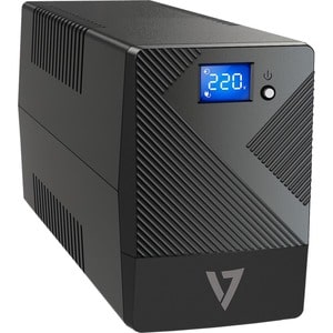 V7 UPS1P600E Line-interactive UPS - 600 VA/360 W - 2U Rack-mountable - AVR - 6 Hour Recharge - 1 Minute Stand-by - 230 V A