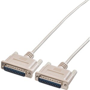 Roline 4,50 m Seriell Datentransferkabel - Cable for Schaltkasten, Computer - Abschirmung - Grau