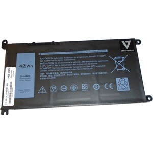 V7 D-YRDD6-V7E Battery - 3-cell Lithium Ion (Li-Ion) - 1 - For Notebook - Battery Rechargeable - 11.46 V DC - 3500 mAh - 4