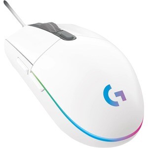 LOGITECH G102 LIGHTSYNC GAMING MOUSE - WHITE - EER
