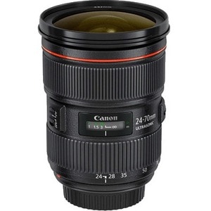 Hanwha Techwin SLA-C-E2470 - 24 mm to 70 mmf/2.8 - Varifocal Lens for Canon EF - Designed for Surveillance Camera - 2.9x O