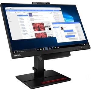 Lenovo ThinkCentre TIO22Gen4 21.5" Webcam Full HD WLED LCD Monitor - 16:9 - 22" Class - In-plane Switching (IPS) Technolog