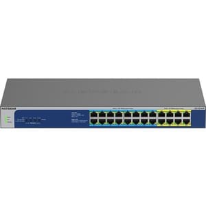 Netgear GS524UP Ethernet Switch - 24 Ports - 2 Layer Supported - 578.80 W Power Consumption - 480 W PoE Budget - Twisted P