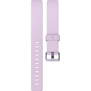 Fitbit Adjustable Smartwatch Band - Large (L) - Lilac - Elastomer, Aluminium