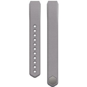 Fitbit Sleep/Activity Monitor Wristband - 15.2 mm Width Length - Graphite - Leather