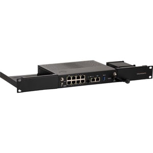 RACKMOUNT.IT CP-Rack RM-CP-T6 Rack Shelf - For Firewall, LAN Switch, Patch Panel - 1U Rack Height x 19" Rack Width - Rack-