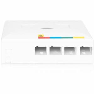 Assmann Digitus Montagegehäuse für Kabelkasten, Faseroptischer Koppler, Spleißkassette - Grau - Polycarbonat, Acrylnitril-Butadien-Styrol (ABS) - 1 Stück