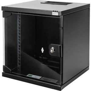 Digitus Wandgehäuse 254 mm (10") - 312x300 mm (BxT). Typ: Wandmontiertes Regal, Rack-Kapazität: 6U, Höchstgewichtskapazitä