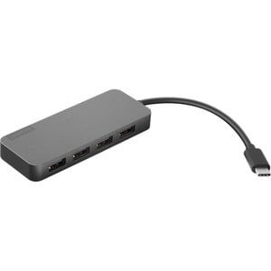 Lenovo USB-Hub - USB-Typ C - Extern - Grau - 4 Total USB Port(s) - 4 USB 3.0 Port(s)