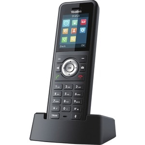 Yealink Ruggedized DECT Handset - Cordless - DECT, Bluetooth - 4.6 cm (1.8") Screen Size - 1 Day Battery Talk Time - Black