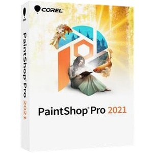 Corel PaintShop Pro 2021 - Box Pack - 1 User - Mini Box Packing - Image Editing - English, French - PC - Windows Supported