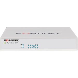 Fortinet FortiGate 80F Network Security/Firewall Appliance - 10 Port - 1000Base-T, 1000Base-X - Gigabit Ethernet - AES (25