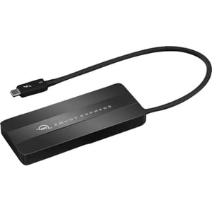 OWC Envoy Express Drive Bay Adapter M.2, PCI Express NVMe - Thunderbolt 3 Host Interface External - Black - Hot Swappable 