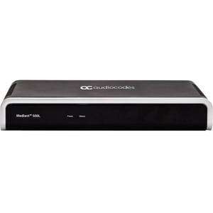 AudioCodes Mediant 500L VoIP Gateway - 8 x FXS - USB - Gigabit Ethernet - 1U High - Rack-mountable, Desktop