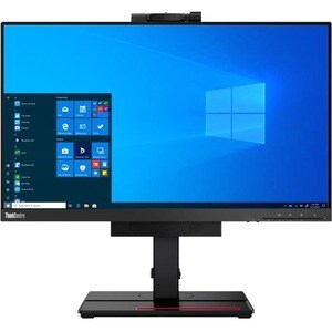 Lenovo ThinkCentre TIO24Gen4 60,5 cm (23,8 Zoll) Full HD WLED LCD-Monitor - 16:9 Format - Schwarz - 609,60 mm Class - IPS-Technologie (In-Plane-Switching) - 1920 x 1080 Pixel Bildschirmauflösung - 16,7 Millionen Farben - 250 cd/m² - 4 ms Extrem-Modus - 60 Hz Refresh Rate - DisplayPort - USB-Hub