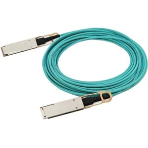 HPE Aruba 100G QSFP28 to QSFP28 7m Active Optical Cable - 22.97 ft Fiber Optic Network Cable for Network Device - First En