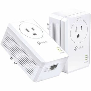 Adaptateur de réseau powerLine - TP-Link TL-PA7017P - 1 - Réseau (RJ-45) - 1000 Mbit/s PowerLine - 300 m Distance tolérée 