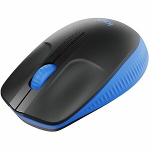 Logitech M190 Full-size Mouse - Blue - Wireless