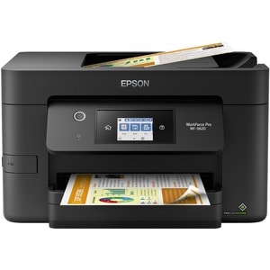 Epson WorkForce Pro WF-3820 Inkjet Multifunction Printer-Color-Copier/Fax/Scanner-4800x2400 dpi Print-Automatic Duplex Pri