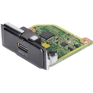 Type-C USB 3.1 Gen2 Port with 100W PD v2 - 0.7" Height x 1.6" Width x 1.6" Depth - Black, Silver