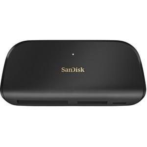 SanDisk ImageMate PRO Flash Reader - SDHC, SDXC, microSD, microSDHC, microSDXC, CompactFlash - USB 3.0 Type A - External