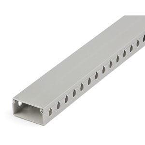 StarTech.com Cable Management Raceway w/Parallel Slots 78in - Network Cable Hider Kit - Slotted Wire Duct System - Cord Co