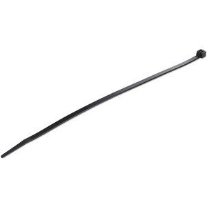 StarTech.com 1000 Pack 10" Cable Ties - Black Extra Large Nylon/Plastic Zip Ties Adjustable Network Cable Wraps UL TAA - C