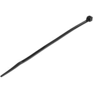 StarTech.com 6"(15cm) Cable Ties, 1-3/8"(39mm) Dia, 40lb(18kg) Tensile Strength, Nylon Self Locking Zip Ties, UL Listed, 1