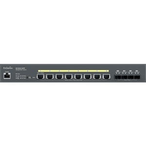 EnGenius Cloud Managed 8-Port 10 Gigabit PoE++ Switch with 4 SFP+ Ports - 8 Ports - Manageable - 10 Gigabit Ethernet - 10/