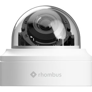 Rhombus R400 8 Megapixel Indoor/Outdoor 4K Surveillance Camera - Color - Dome - 3840 x 2160 Zoom Lens - 3x Optical - IK10 