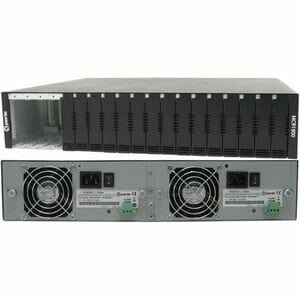 Perle MCR1900-DAC Media Converter Chassis - 19 Slot - 2U - Rack-mountable