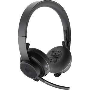 Logitech Zone Kabellos Über das Ohr, Kopfbügel Stereo Headset - Graphit - Binaural - Geschlossen - 30 Hz bis 13 kHz Freque