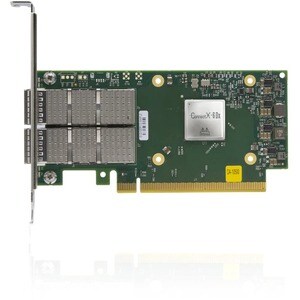 Mellanox ConnectX-6 Dx EN 100Gigabit Ethernet Card - PCI Express 4.0 x16 - 2 Port(s) - Optical Fiber - 100GBase-X - QSFP56