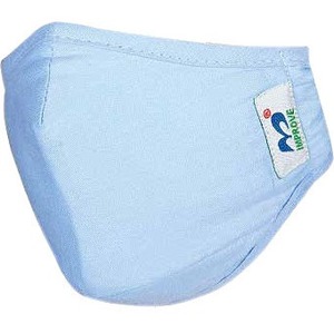 V7 ImproMask Schutzmaske - Recommended for: Vorderseite - Groß - Nicht gewebt, Stoff - Marineblau - Filter, Feuchtigkeitsa