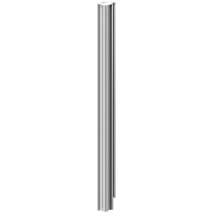 AWM-P75G-S tall post - height 750mm (29.53") - stack 2 layers of monitors - Silver