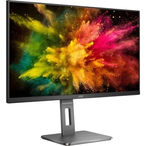 AOC U28P2U/BS 28" Class 4K UHD LCD Monitor - 16:9 - Black, Grey - 28" Viewable - In-plane Switching (IPS) Technology - LED
