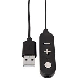 V7 CAUSB-A 95 cm Mini-phone/USB Audio Cable - Cable for Audio Device, Headset, Headphone, Microphone, PC - First End: 1 x 