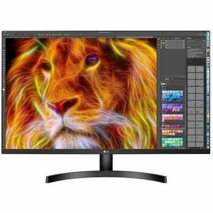LG 32BN50U-B 32" Class 4K UHD LCD Monitor - 16:9 - Textured Black - 31.5" Viewable - Vertical Alignment (VA) - 3840 x 2160