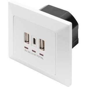 Digitus 15,50 W Wechselstromadapter - 15,50 W - 5 V Gleichstrom - 3,10 A