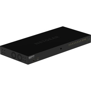 Netgear AV Line M4250-10G2F-PoE+ 8x1G PoE+ 125W 2x1G and 2xSFP Managed Switch (GSM4212P) - 10 Ports - Manageable - 3 Layer