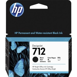 HP INC Cartucho de tinta HP 712 Inyección de tinta - Negro - Original - 1 Paquete - Inyección de tinta - 1 Paquete