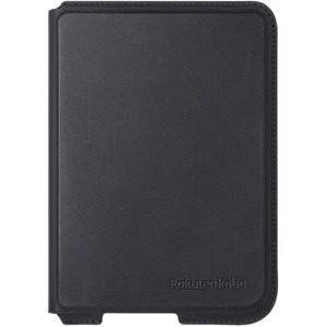 Borsa rigida per il trasporto Kobo SleepCover (Flip) per 15,2 cm (6") Kobo eReader - Nero - Finta pelle, Pelle PU Corpo - 